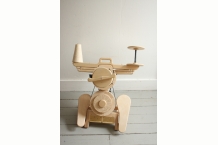 Lazy Kate attached to the Hopper